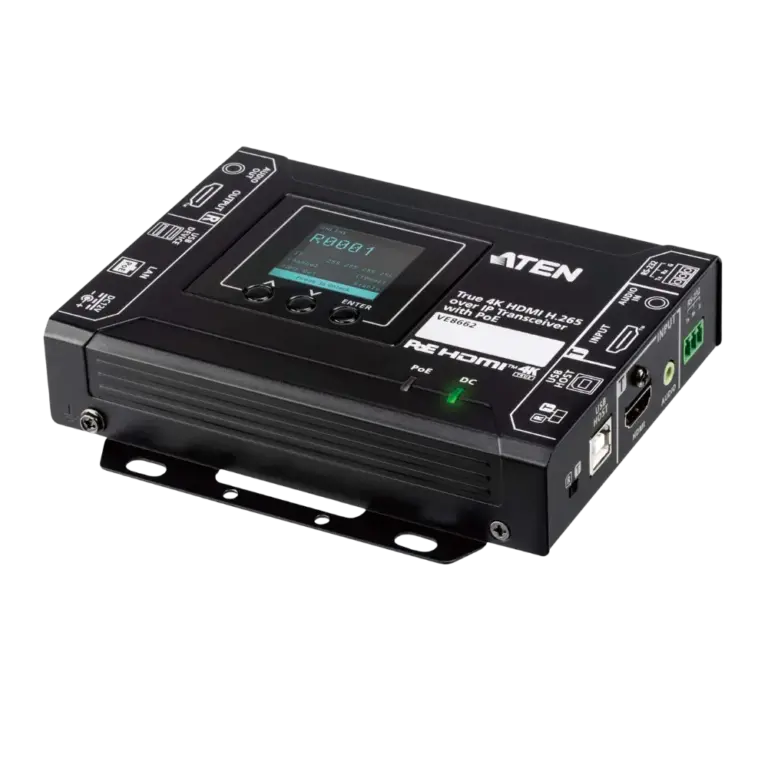 משדר/מקלט 4K HDMI over IP דגם VE8662 מבית ATEN