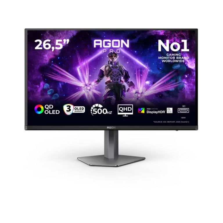 מסך גיימינג 27" QD-OLED דגם AG276QKD2 מבית AOC