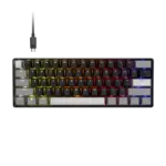 מקלדת גיימינג חוטית דגם CLIPPER PRO MINI 60 Hall Effect בצבע שחור מבית Corsair