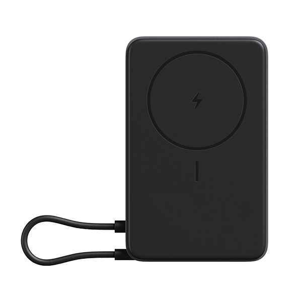 סוללת גיבוי 10000mAh עם סטנד דגם Xiaomi Magnetic Power Bank 10000 with Built-in Stand בצבע אפור