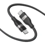 כבל 1 מטר Anker USB-C to USB-C 240W בצבע שחור