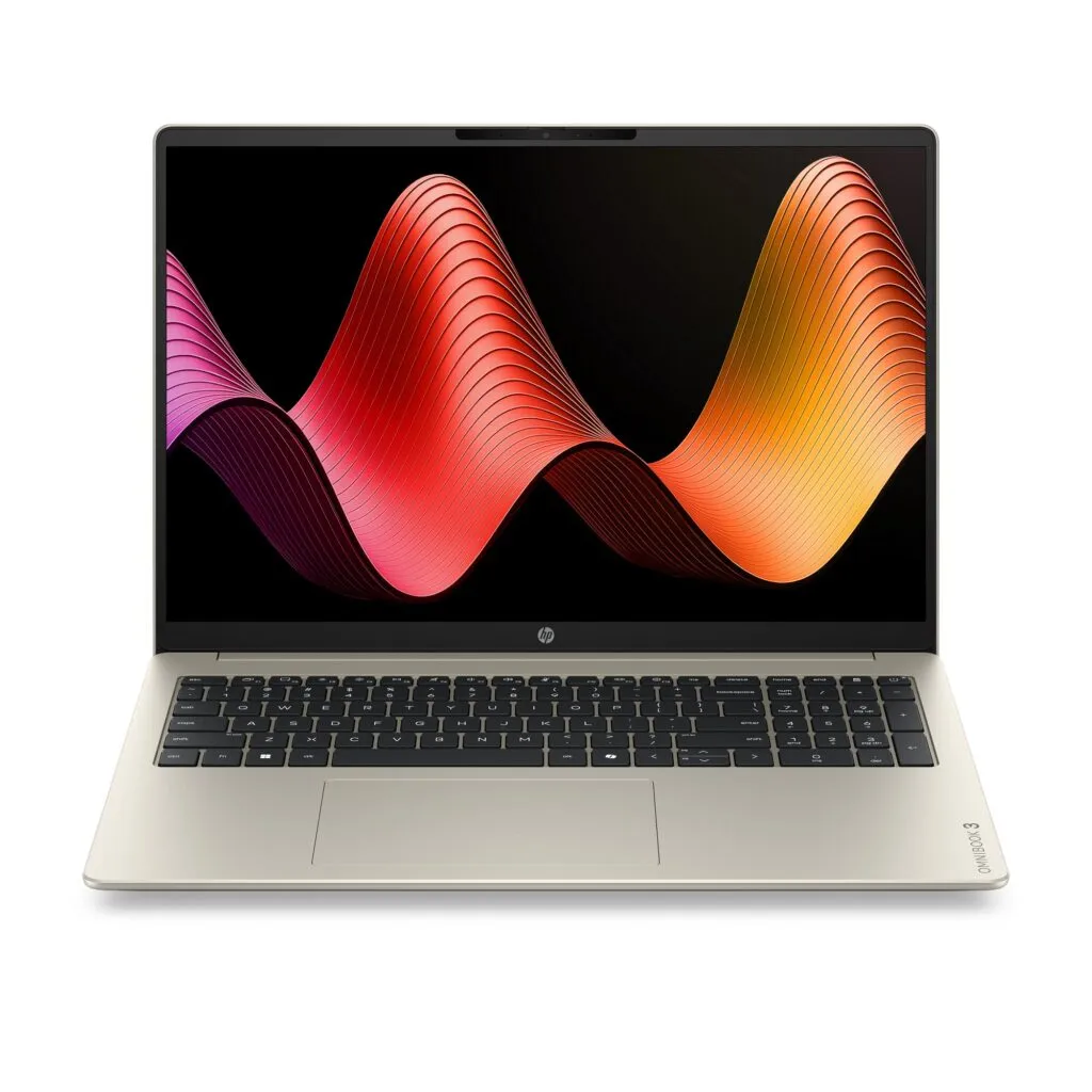 מחשב נייד HP OmniBook 3 16 Core 5 315 / 12GB / 512GB SSD / FreeDOS / זהב / 3 שנות אחריות E0DR6EA