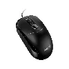 עכבר אופטי ת 3 לחצנים,1200 DPI, צבע שחור, חיבור USB