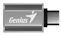 GENIUS ACC-C2A Adaptador USB-C a USB-A