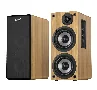 רמקולים 2.0 חשמליים רמקולים מעץ 3D SURROUND+BASS עוצמה כוללת 45W חיבור BT חיבור 3.5MM באס עוצמתי אלמנט 3.5" גבוהים אלמנט 1.5"