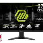 מסך גיימינג MSI MAG 275F ‏27" Full HD Rapid IPS ‏180Hz