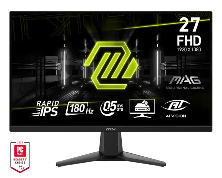 מסך גיימינג MSI MAG 275F ‏27" Full HD Rapid IPS ‏180Hz