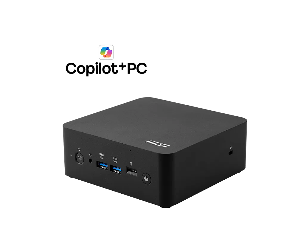 מחשב מיקרו MSI Cubi NUC AI+ 2MG-052XIL-B7258V32GS1TXXA