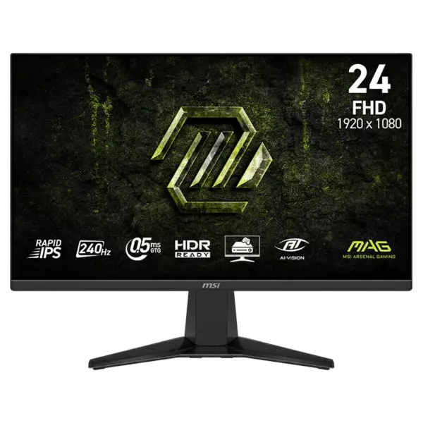 מסך גיימינג MSI MAG 245F X24 ‏24" Full HD Rapid IPS ‏240Hz
