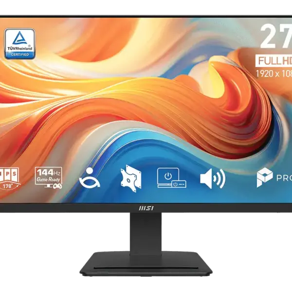 מסך מחשב MSI PRO MP273 E14A ‏27" Full HD IPS ‏144Hz
