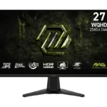 מסך גיימינג MSI MAG 275QF E20 ‏27" QHD Rapid IPS ‏200HZ