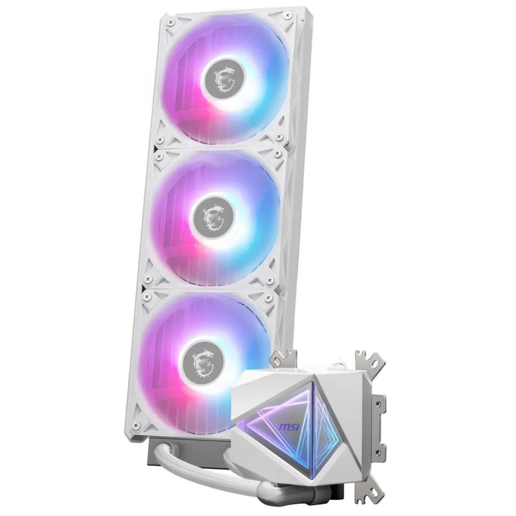 קירור נוזלי למעבד MSI MAG CORELIQUID I360 WHITE