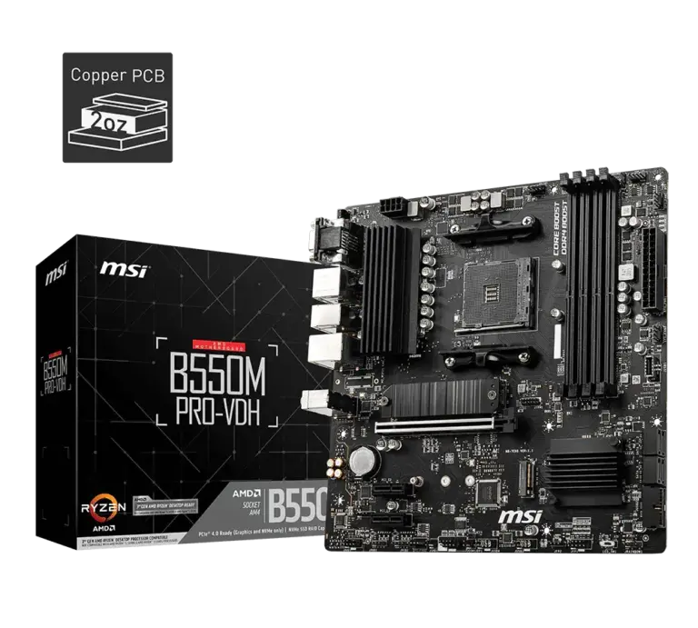 לוח אם MSI B550M PRO-VDH