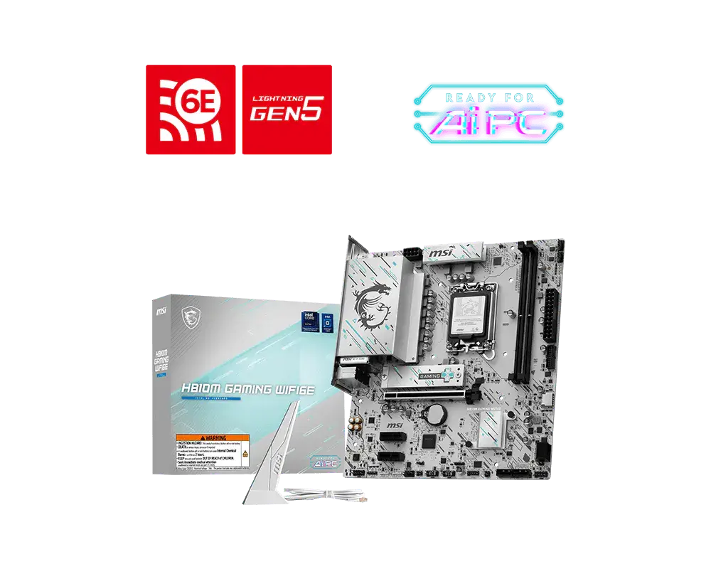 לוח אם MSI H810M GAMING WIFI6E