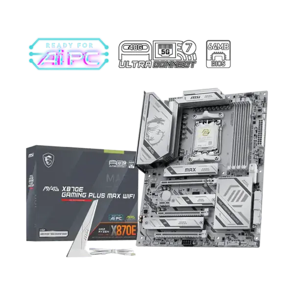 לוח אם MSI MAG X870E GAMING PLUS MAX WIFI