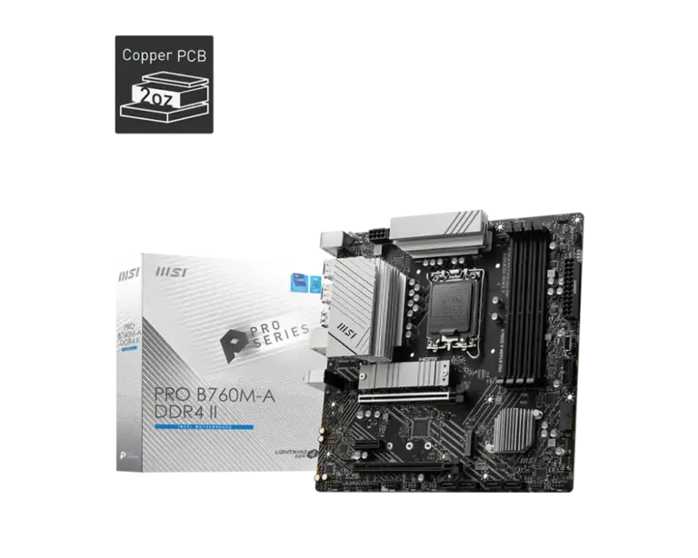 לוח אם MSI PRO B760M-A DDR4 II