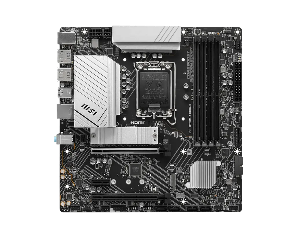 לוח אם MSI PRO B760M-A DDR4 II
