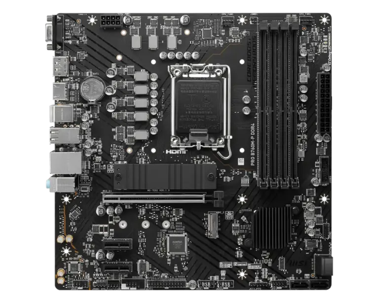 לוח אם MSI PRO B760M-P DDR4