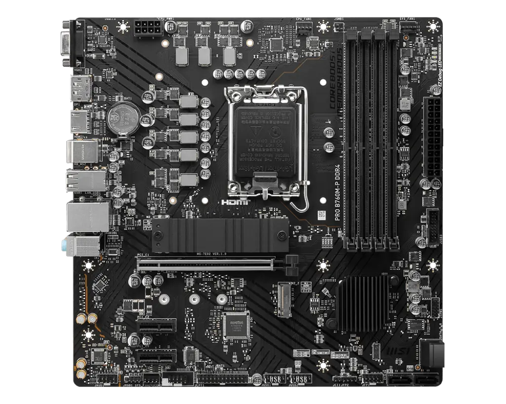 לוח אם MSI PRO B760M-P DDR4
