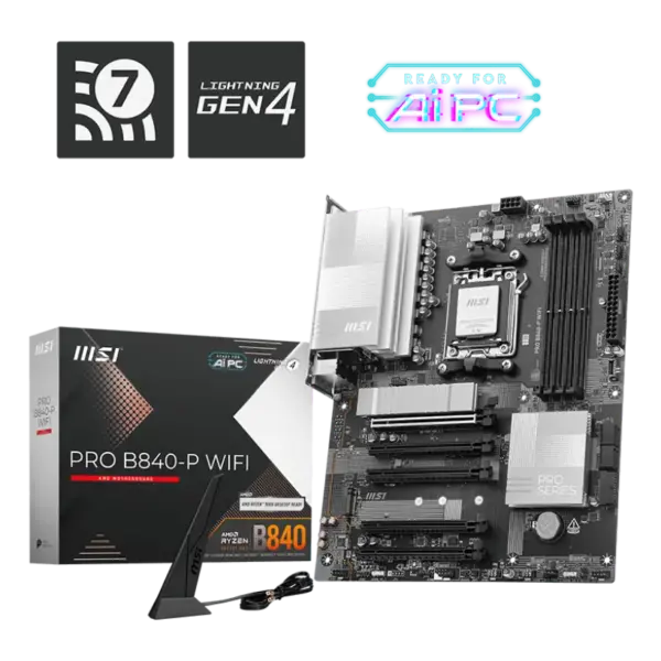 לוח אם MSI PRO B840-P WIFI