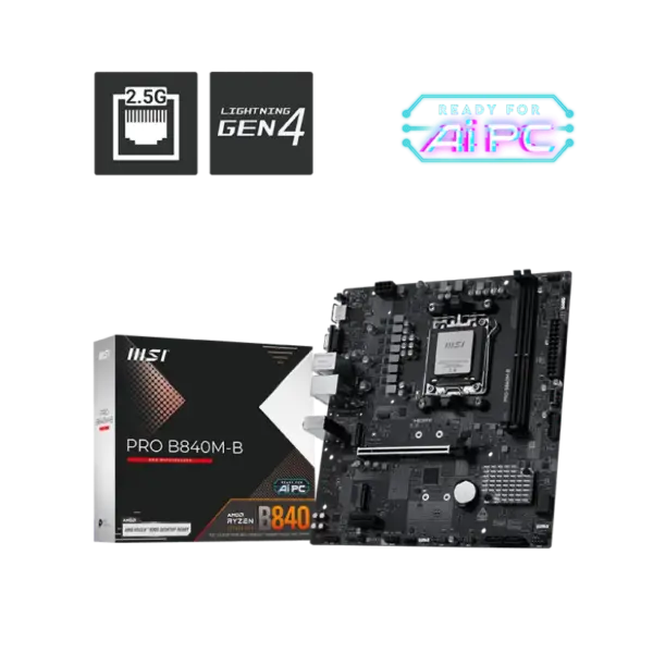 לוח אם MSI PRO B840M-B