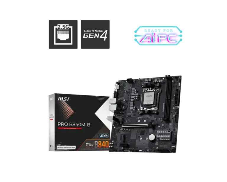 לוח אם MSI PRO B840M-B