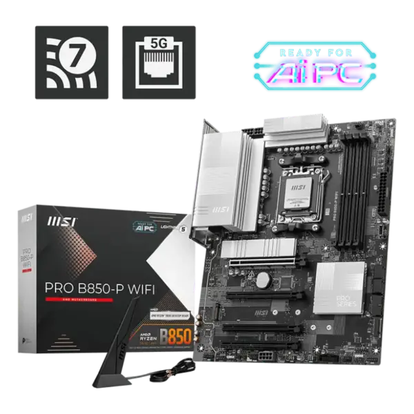 לוח אם MSI PRO B850-P WIFI