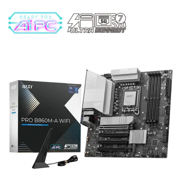 לוח אם MSI PRO B860M-A WIFI