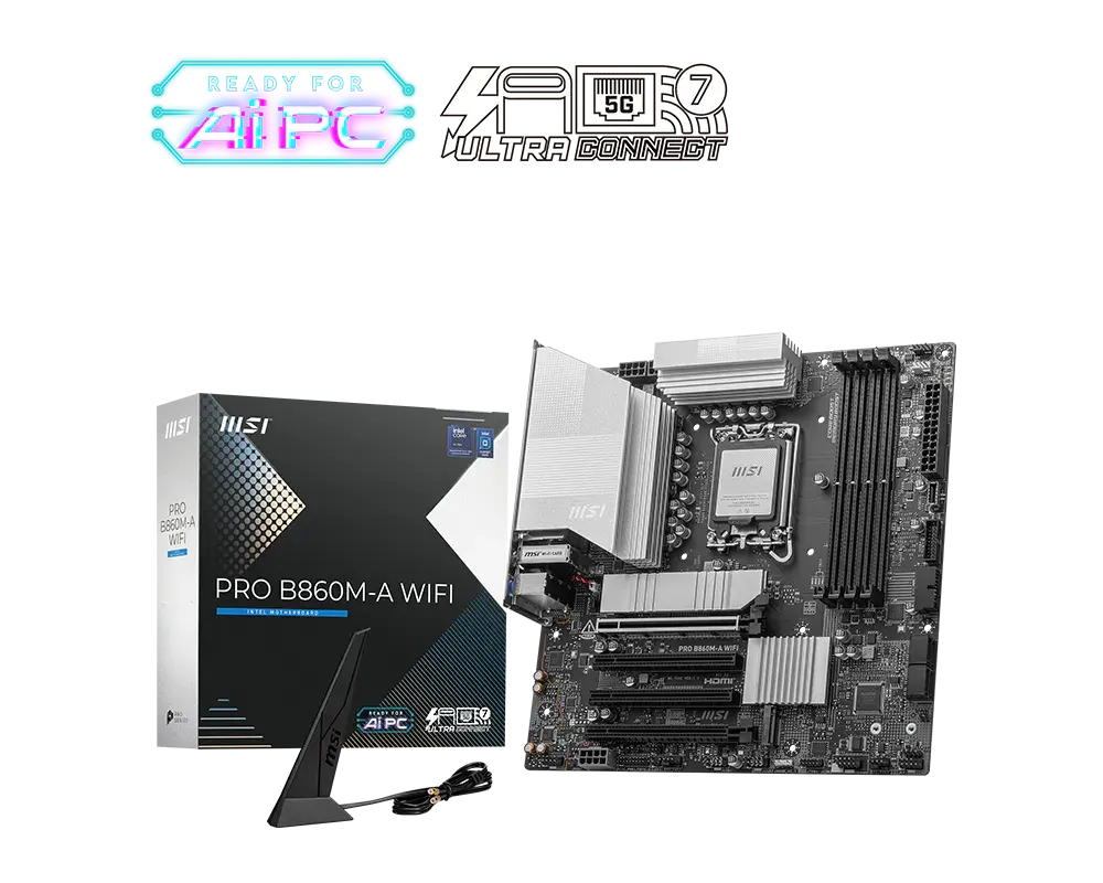 לוח אם MSI PRO B860M-A WIFI