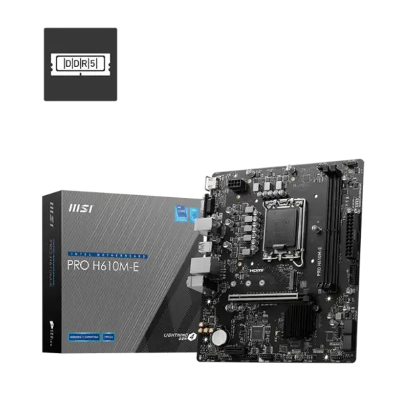 לוח אם MSI PRO H610M-E DDR5