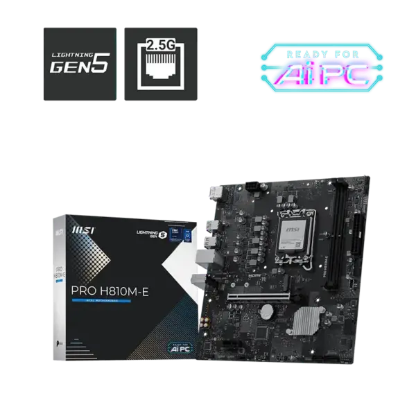 לוח אם MSI PRO H810M-E