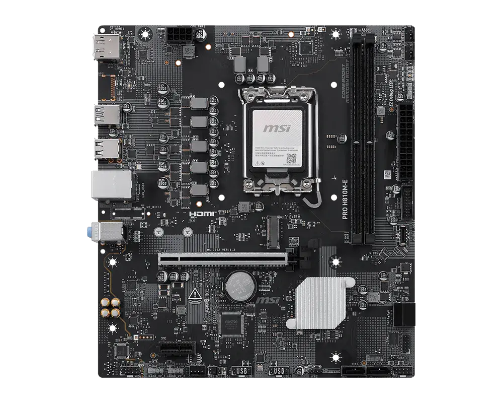 לוח אם MSI PRO H810M-E