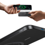 סוללת גיבוי אלחוטית Anker Nano Slim 5000mAh בצבע שחור