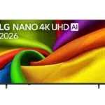 טלוויזיה "85 חכמה LG NANO UHD AI ברזולוציית 4K דגם: 85NU850B6LA