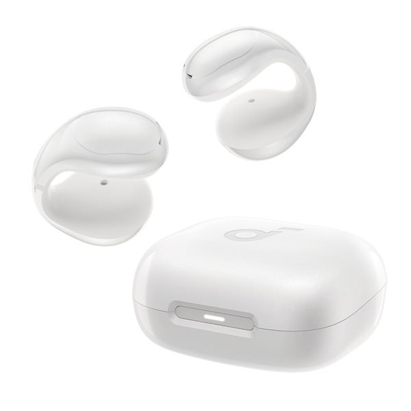 אוזניות Soundcore C30i Open Ear Clip-On בצבע לבן