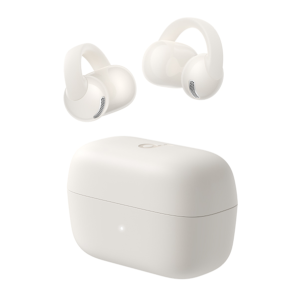 אוזניות soundcore C50i Open Ear Clip-On בצבע לבן
