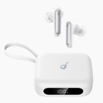 אוזניות אלחוטיות עם מטען נייד מובנה soundcore P41i TWS בצבע לבן