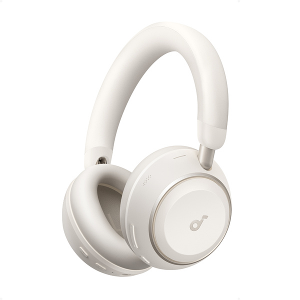 אוזניות קשת soundcore Space 2 On-Ear בצבע לבן