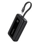 סוללת גיבוי ניידת קומפקטית Anker Zolo Power Bank 30W 10000mAh בצבע שחור
