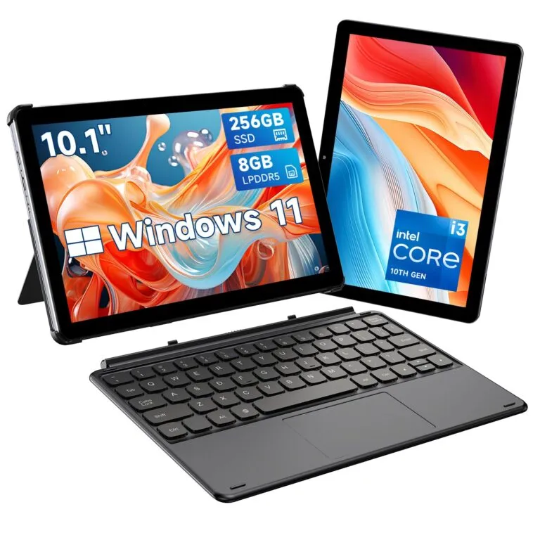 טאבלט 2 ב-1 CHUWI Hi10 X2 10.1 אינץ׳ Touch Core i3 8GB 256GB Windows 11 כולל מקלדת