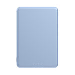 סוללת גיבוי מגנטית דקה במיוחד דגם Xiaomi Super Slim Magnetic Power Bank 5000mAh בצבע סגול