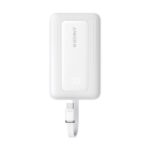 סוללת גיבוי ניידת קומפקטית Anker Zolo Power Bank 30W 10000mAh בצבע לבן