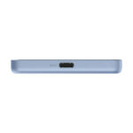 סוללת גיבוי מגנטית דקה במיוחד דגם Xiaomi Super Slim Magnetic Power Bank 5000mAh בצבע סגול