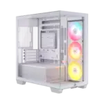 מארז מחשב דגם 2800X RS-R ARGB Micro-ATX בצבע לבן מבית CORSAIR