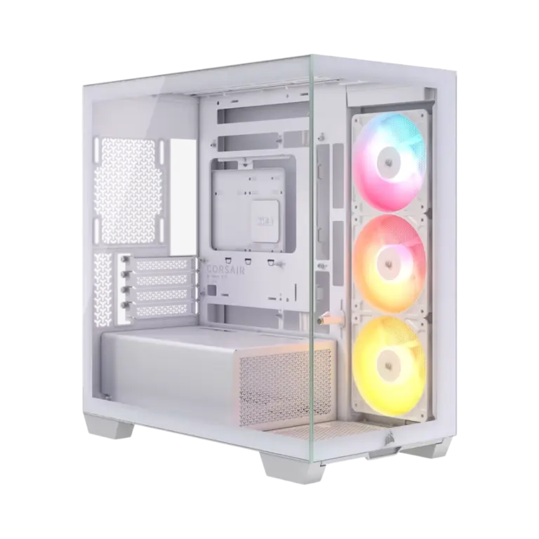 מארז מחשב דגם 2800X RS-R ARGB Micro-ATX בצבע לבן מבית CORSAIR
