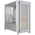 מארז מחשב מודולרי דגם Frame 4000D RS ARGB בצבע לבן מבית Corsair