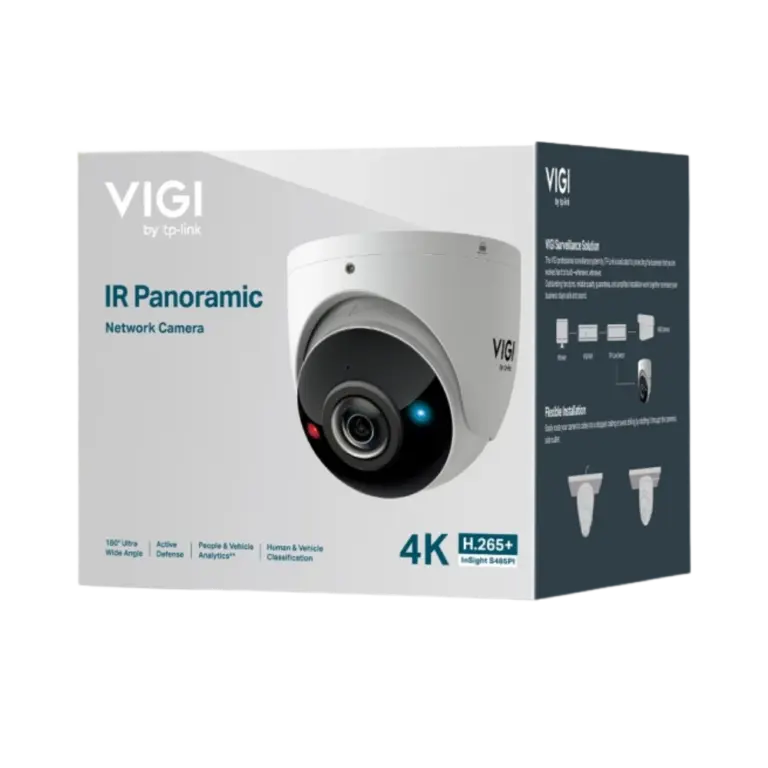 מצלמת רשת פנורמית 8MP דגם InSight S485PI מבית VIGI