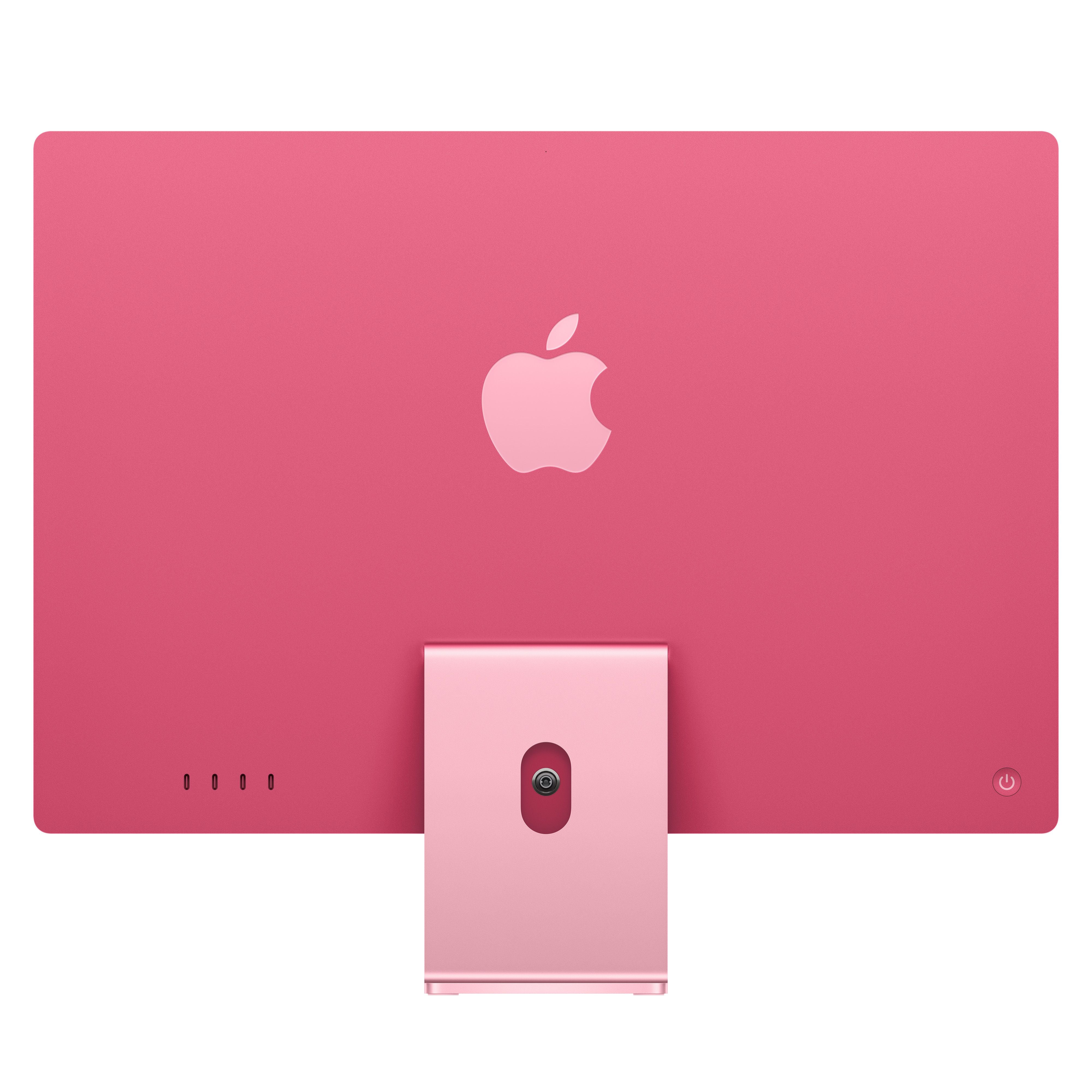 מחשב All-in-One אפל 24-inch iMac with Retina 4.5K display: Apple M4 chip with 10‑core CPU and 10‑core GPU, 16GB, 512GB SSD - Pink