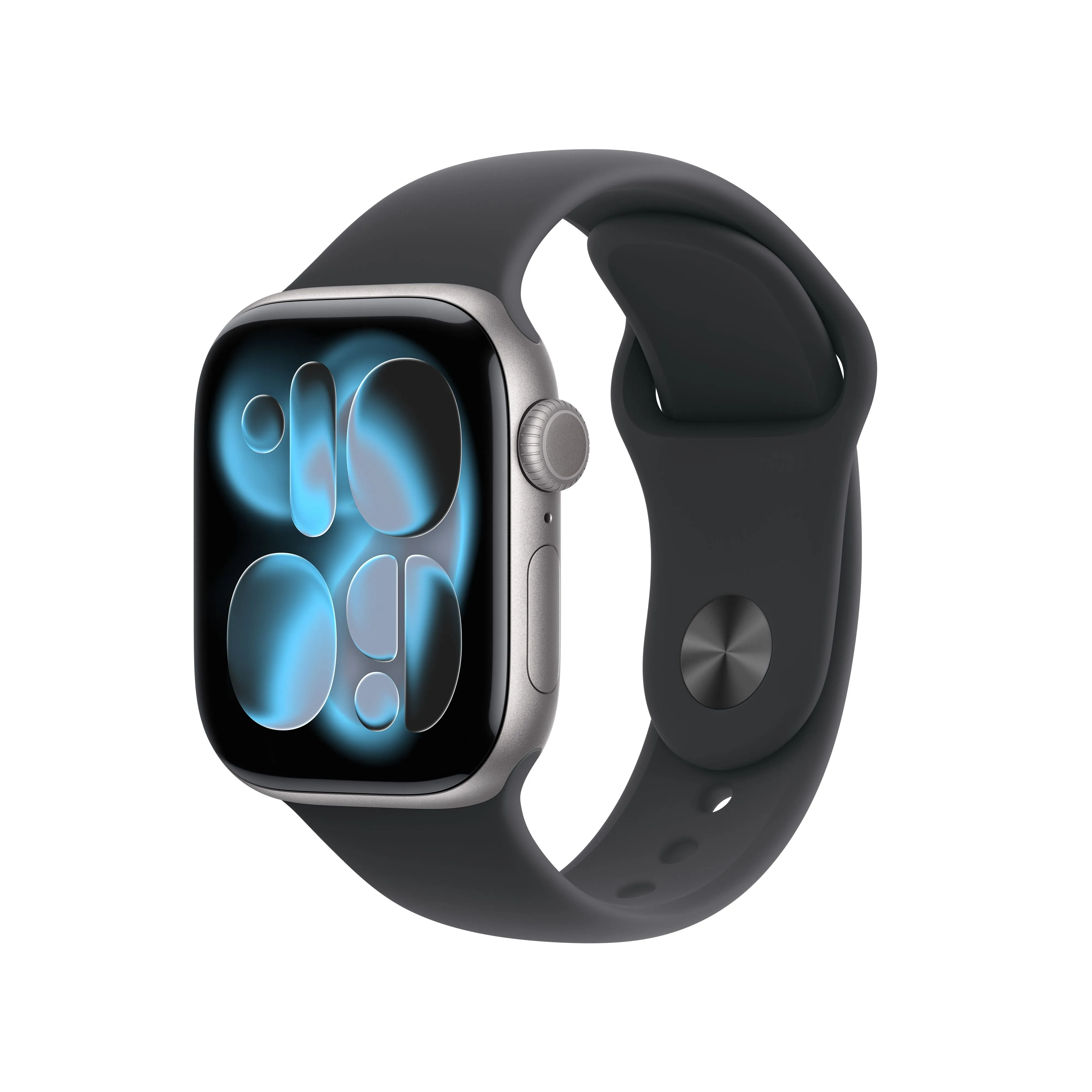 שעון חכם אפל Apple Watch Series 11 GPS 42mm Space Grey Aluminium Case with Black Sport Band - S/M