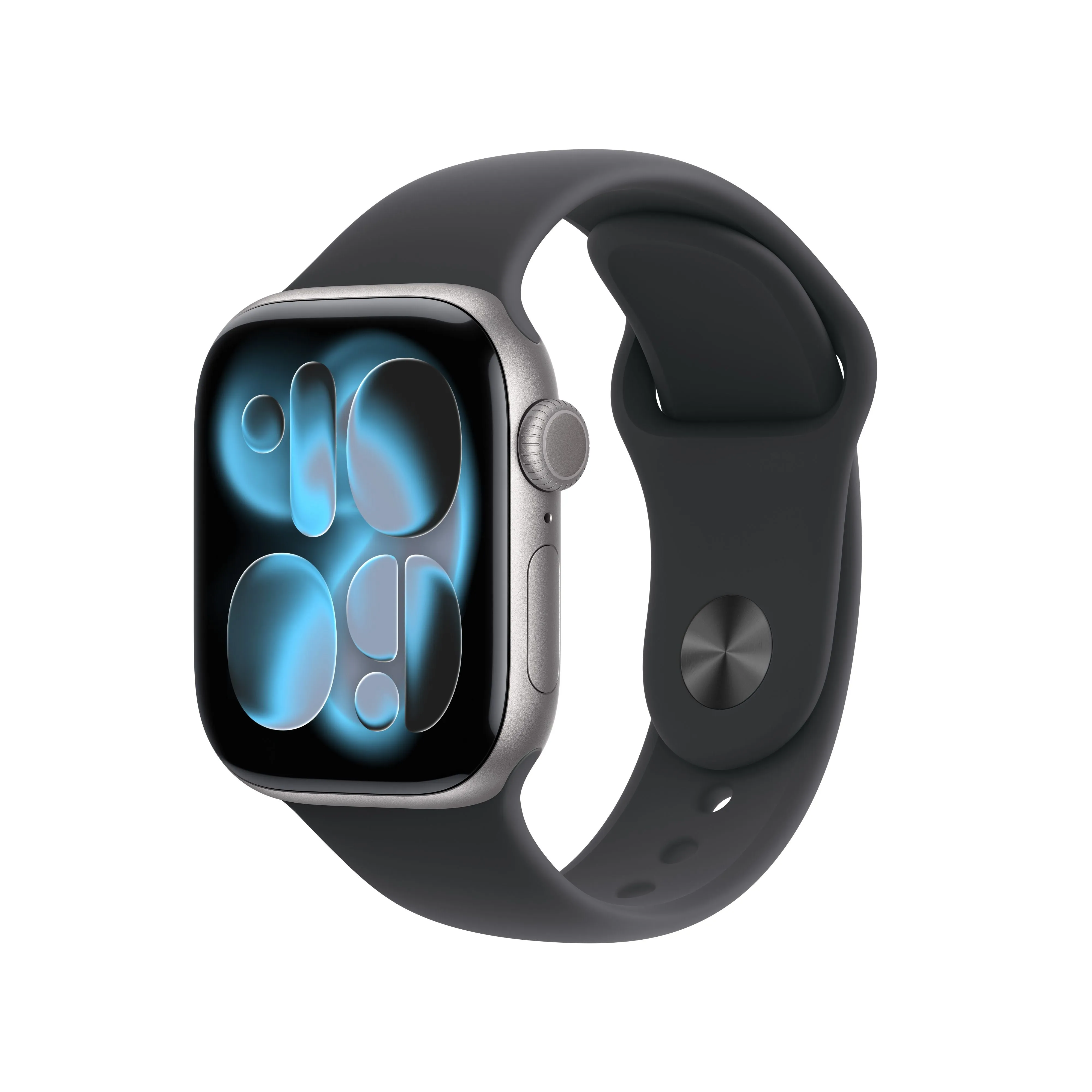 שעון חכם אפל Apple Watch Series 11 GPS + Cellular 42mm Space Grey Aluminium Case with Black Sport Band - M/L